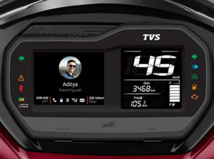 TVS Jupiter 125 SmartXonnect Display